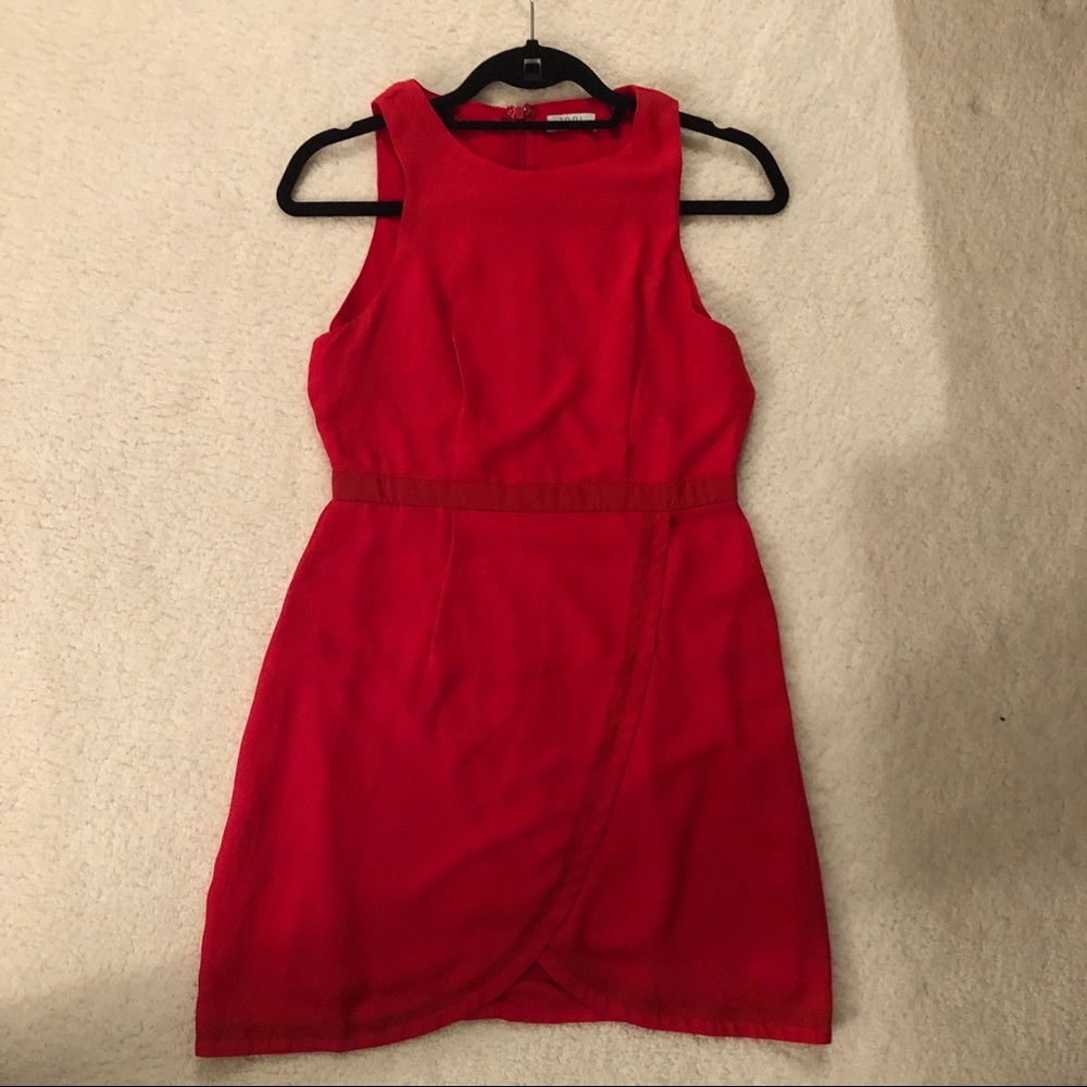 Red dress